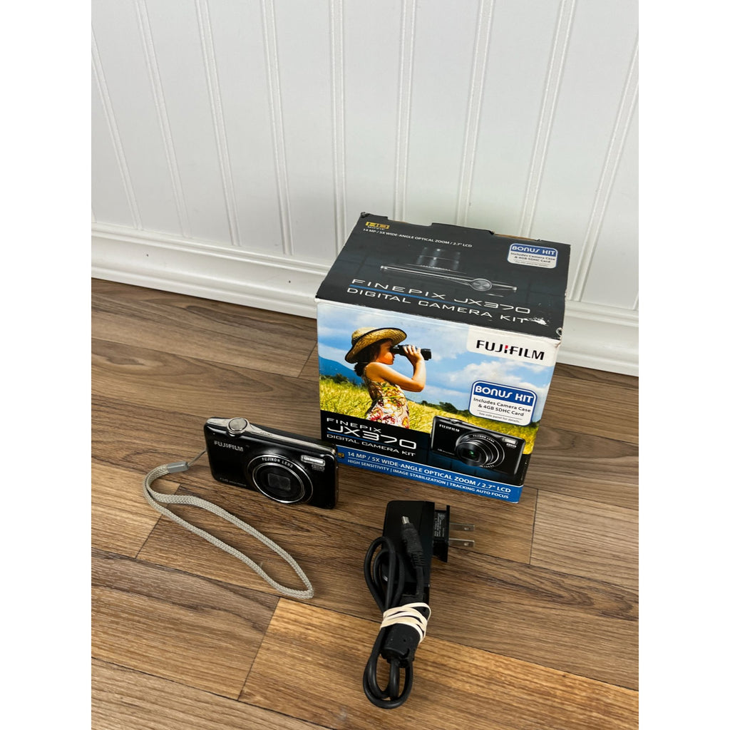 Fujifilm FinePix JX370 Digital Camera READ DESC FOR PARTS W BOX