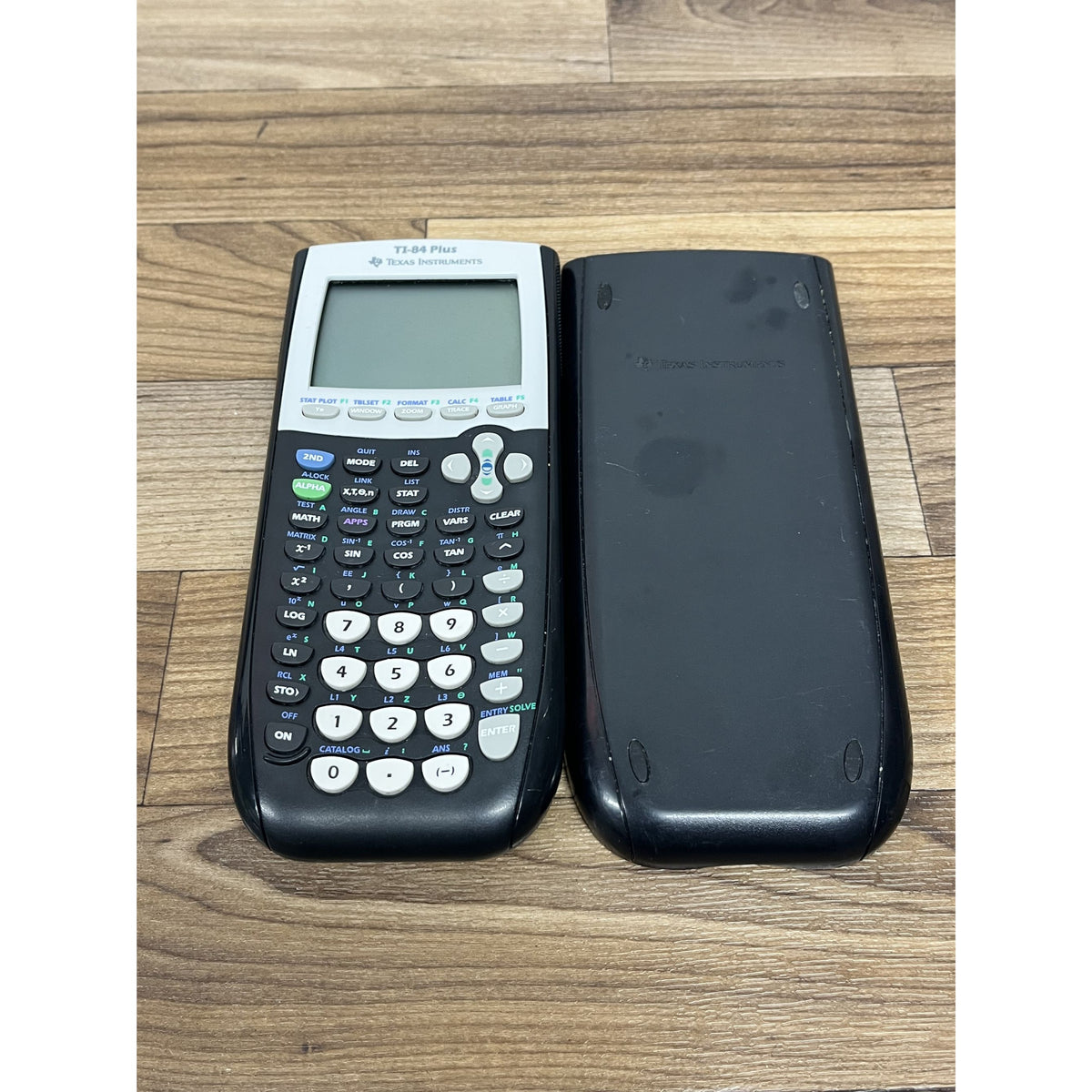 Texas Instruments TI-84 Plus Graphing Calculator and Cover Fully Working