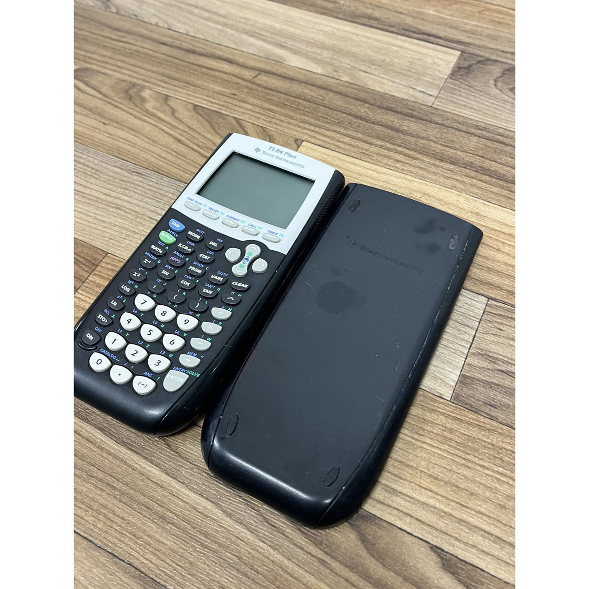 Texas Instruments TI-84 Plus Graphing Calculator and Cover Fully Working