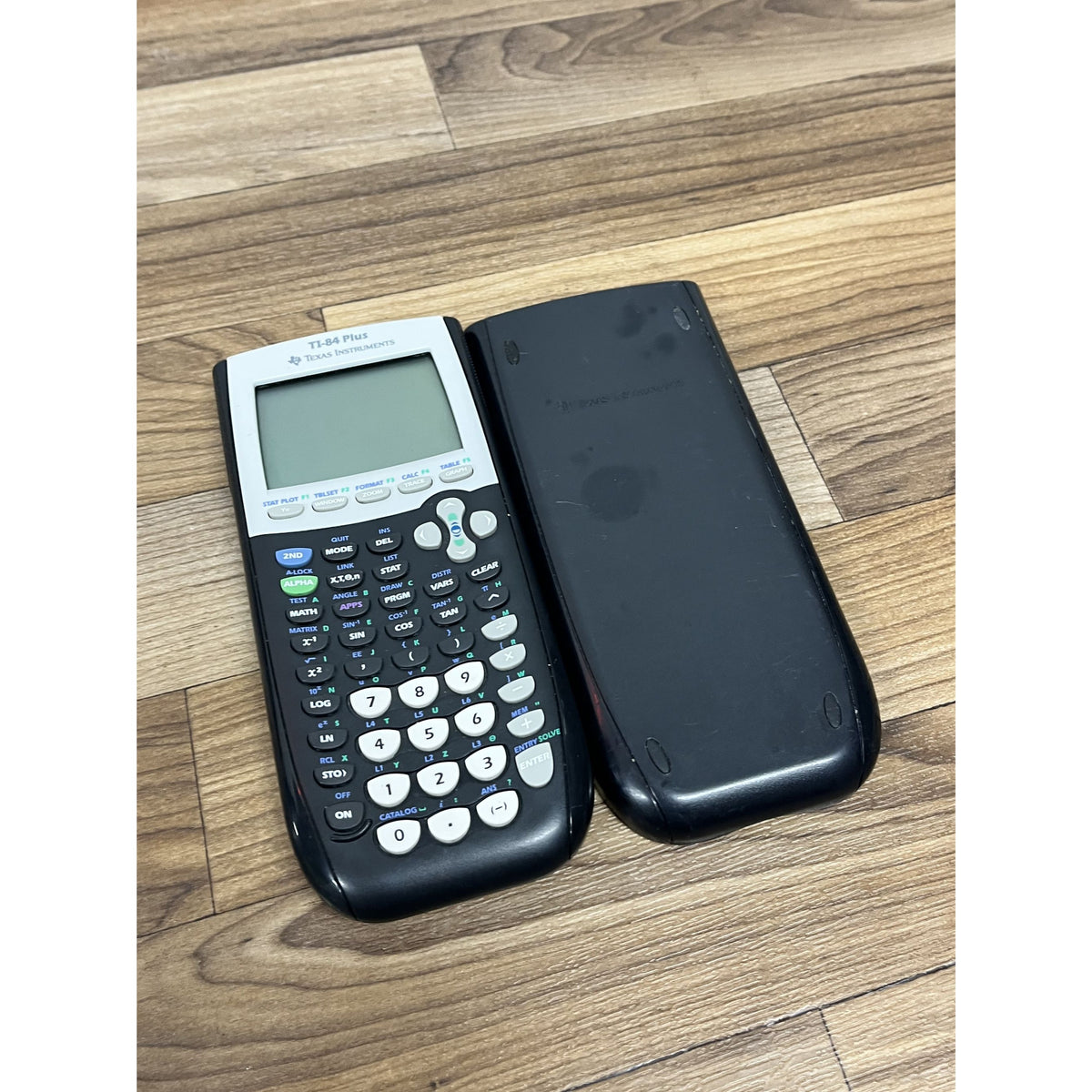 Texas Instruments TI-84 Plus Graphing Calculator and Cover Fully Working