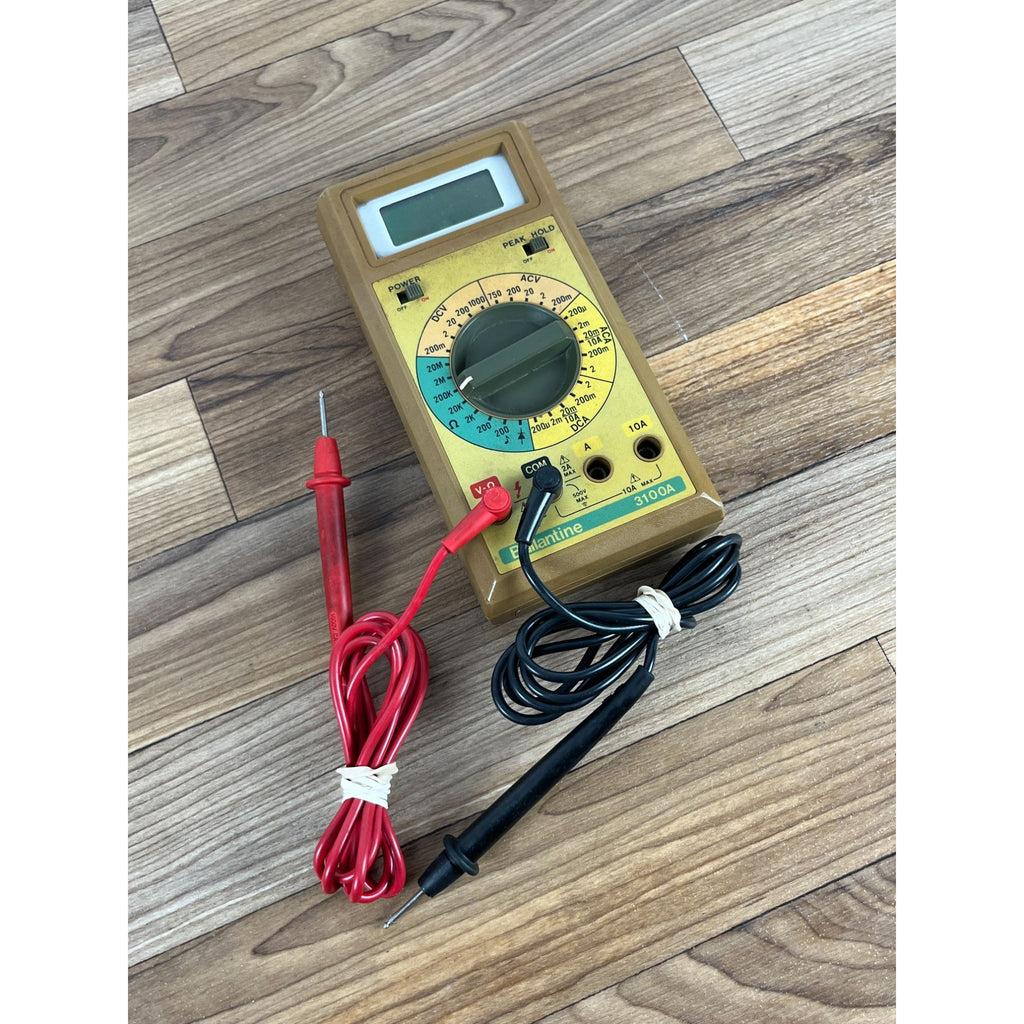 Ballantine 3100A Multimeter With Leads