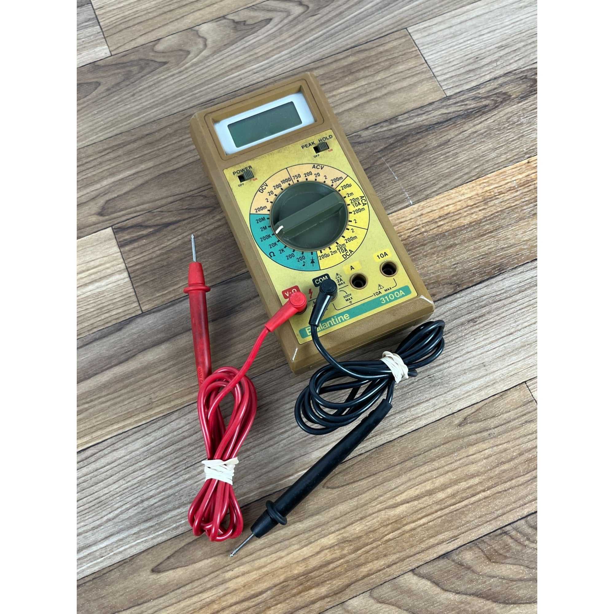 Ballantine 3100A Multimeter With Leads