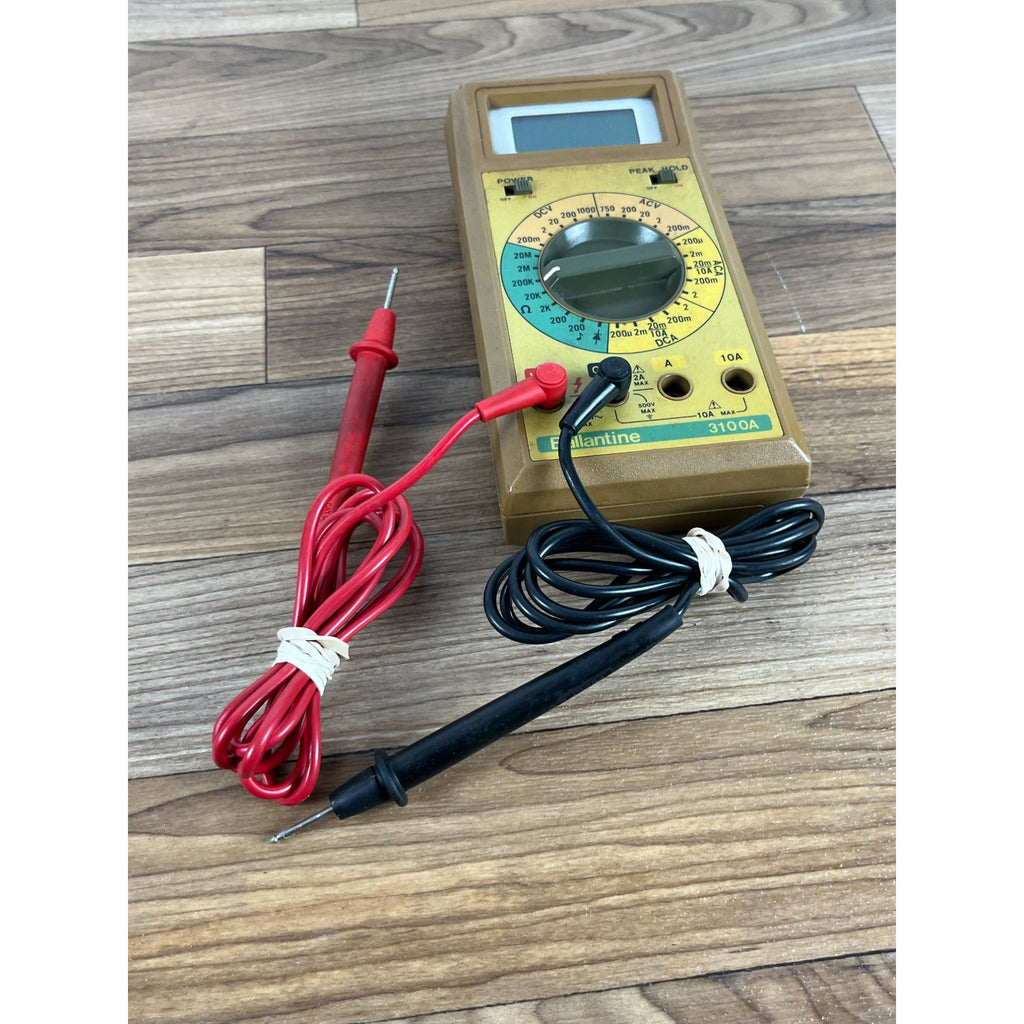 Ballantine 3100A Multimeter With Leads