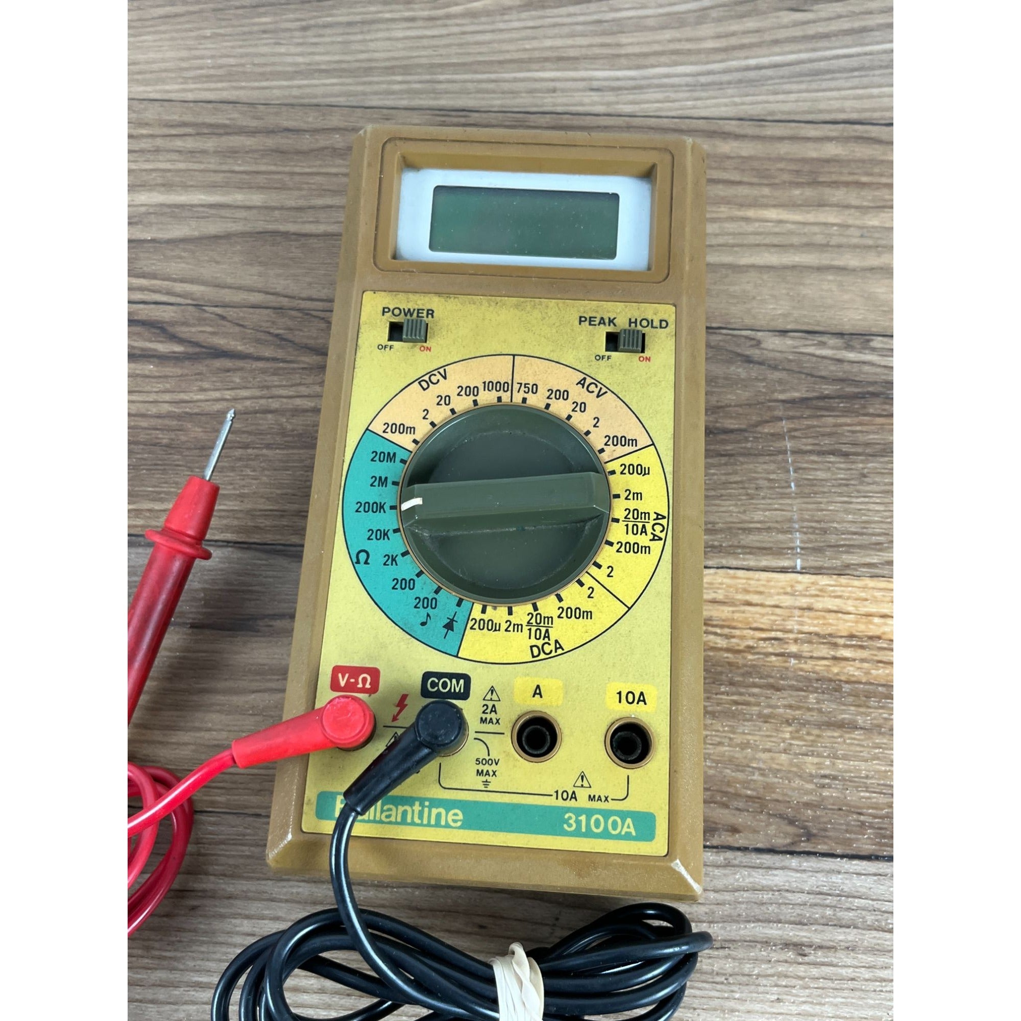 Ballantine 3100A Multimeter With Leads