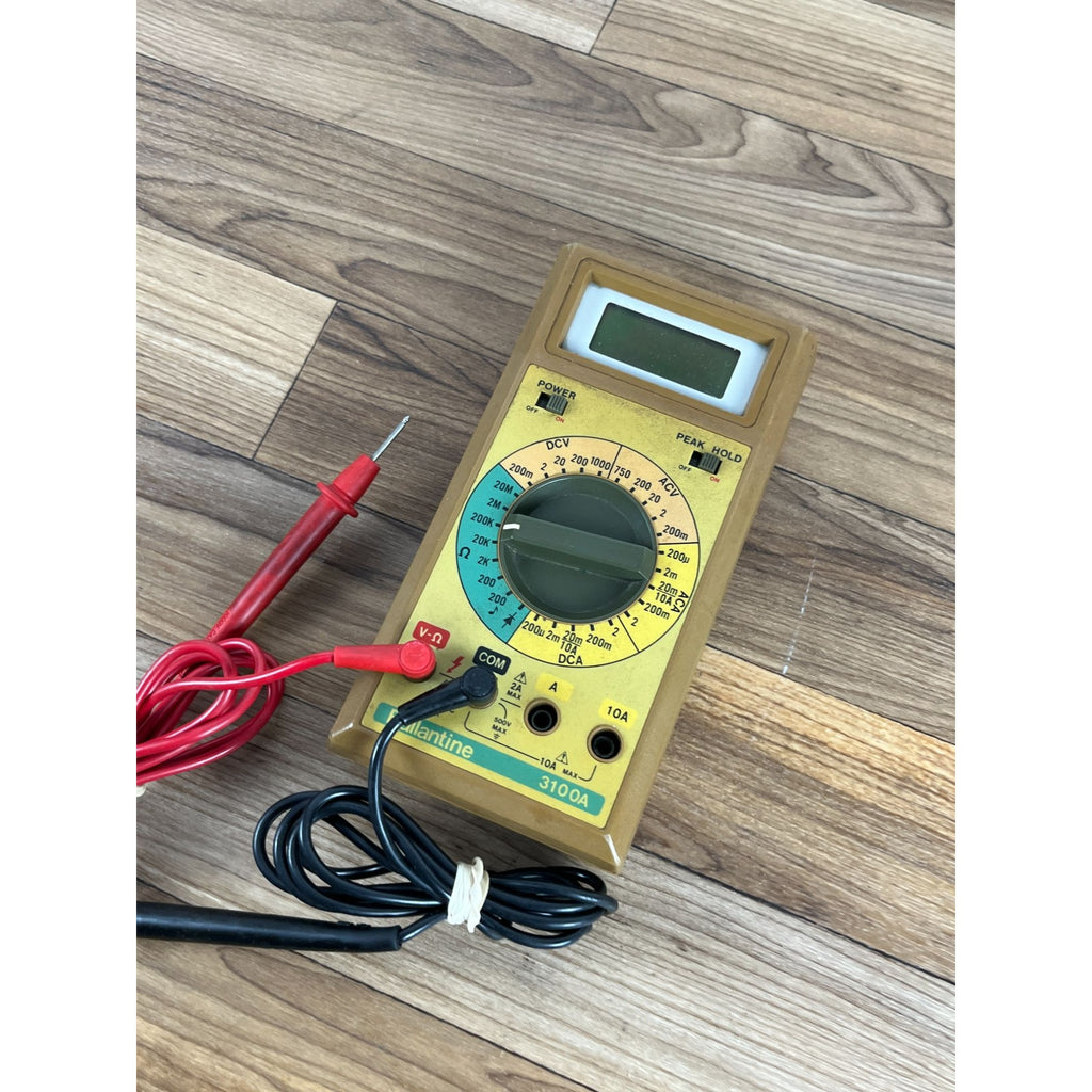 Ballantine 3100A Multimeter With Leads