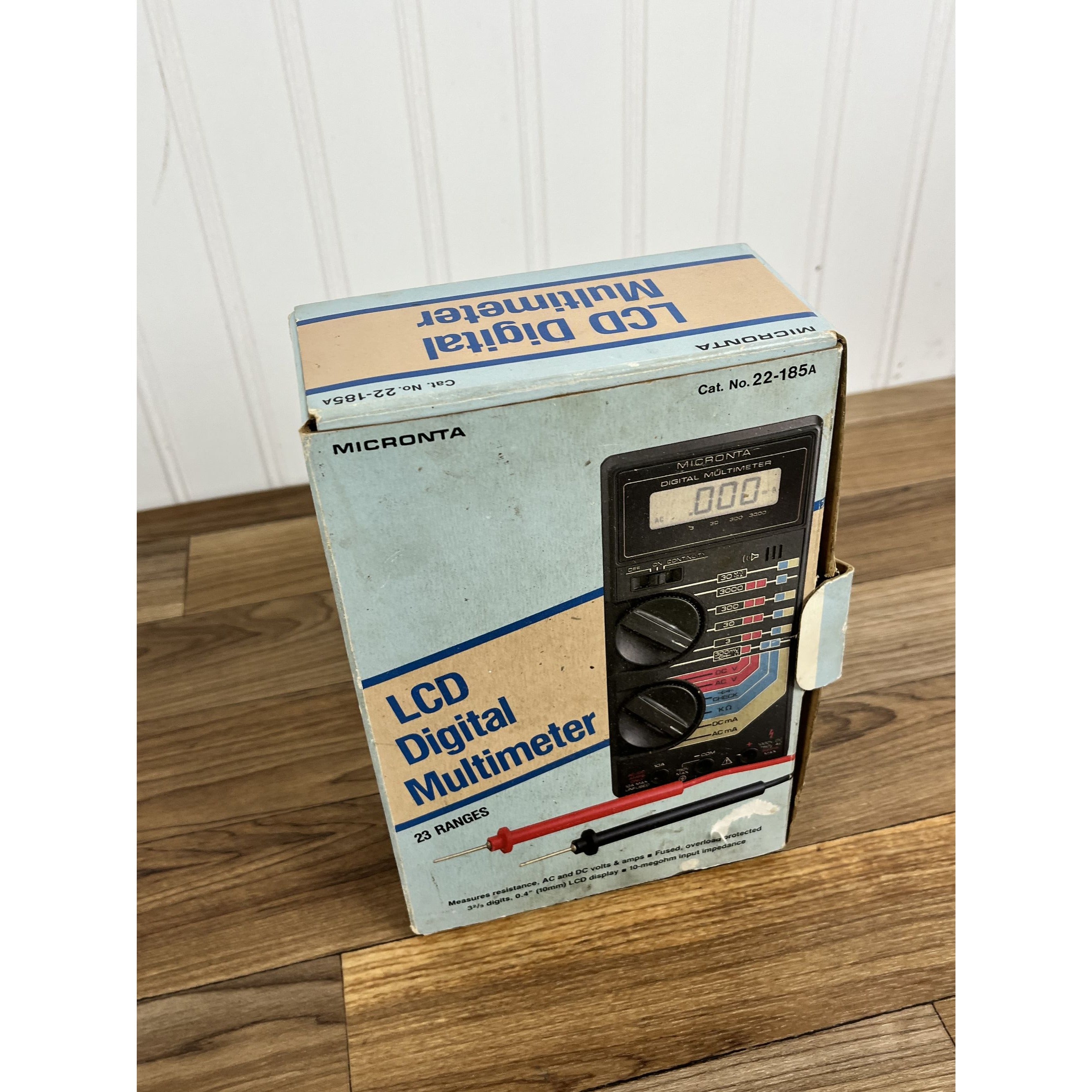 Radio Shack Micronta LCD Digital Multimeter Model 22-185A