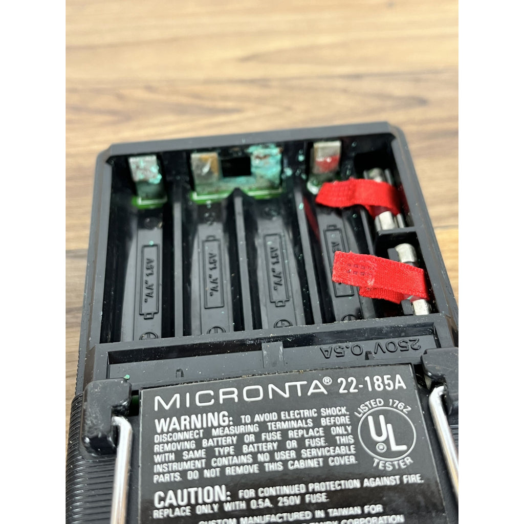 Radio Shack Micronta LCD Digital Multimeter Model 22-185A