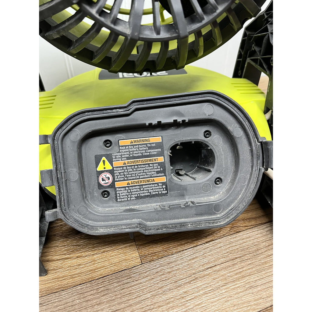 Ryobi PMF01ID 18v Bucket Top Misting Jobsite Fan