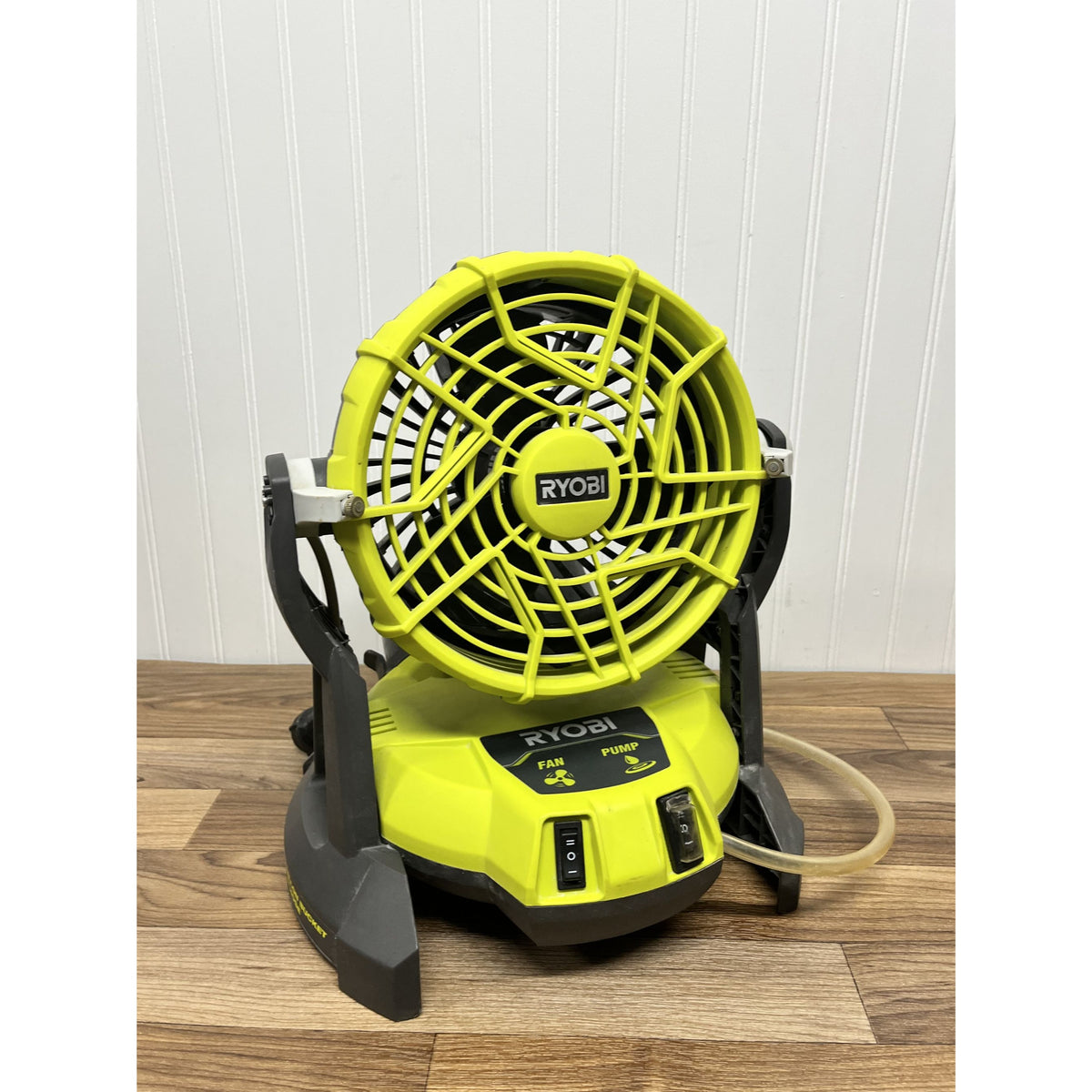 Ryobi PMF01ID 18v Bucket Top Misting Jobsite Fan