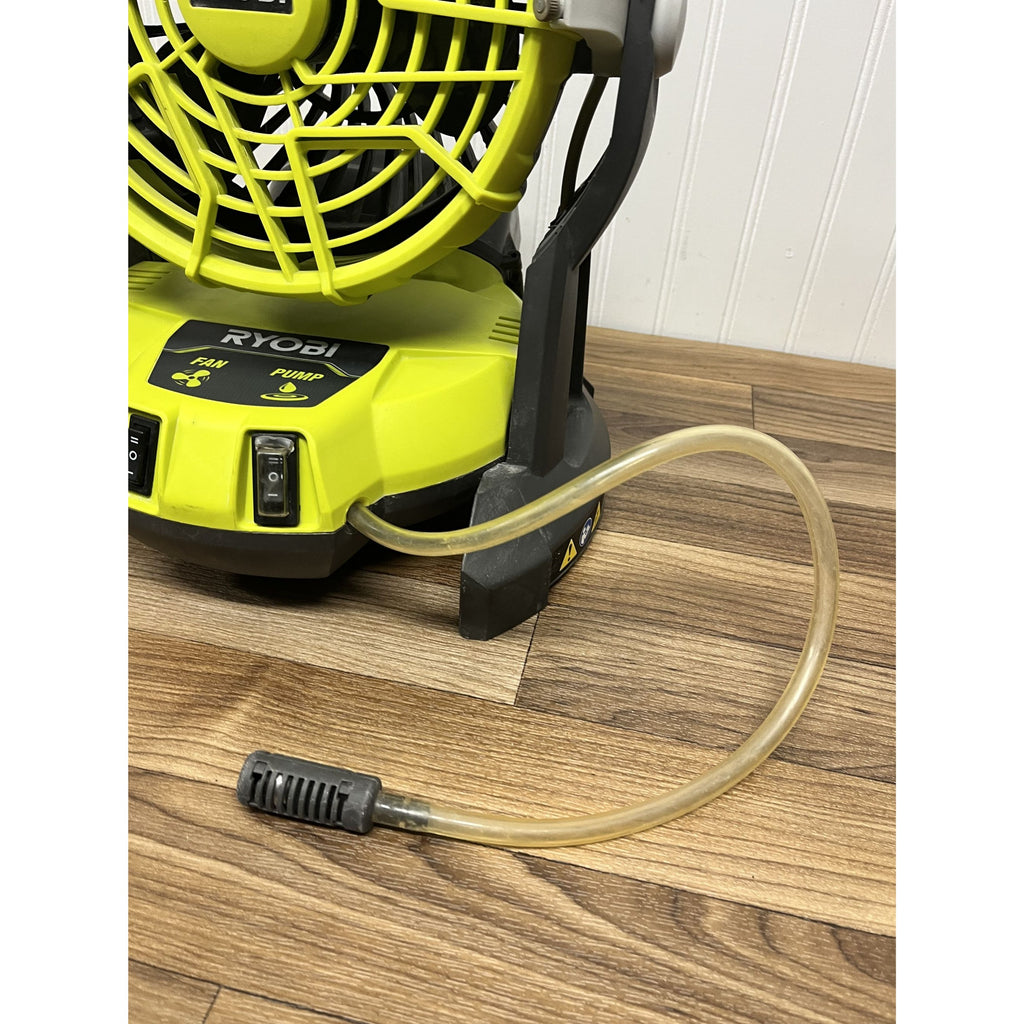 Ryobi PMF01ID 18v Bucket Top Misting Jobsite Fan