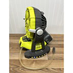 Ryobi PMF01ID 18v Bucket Top Misting Jobsite Fan