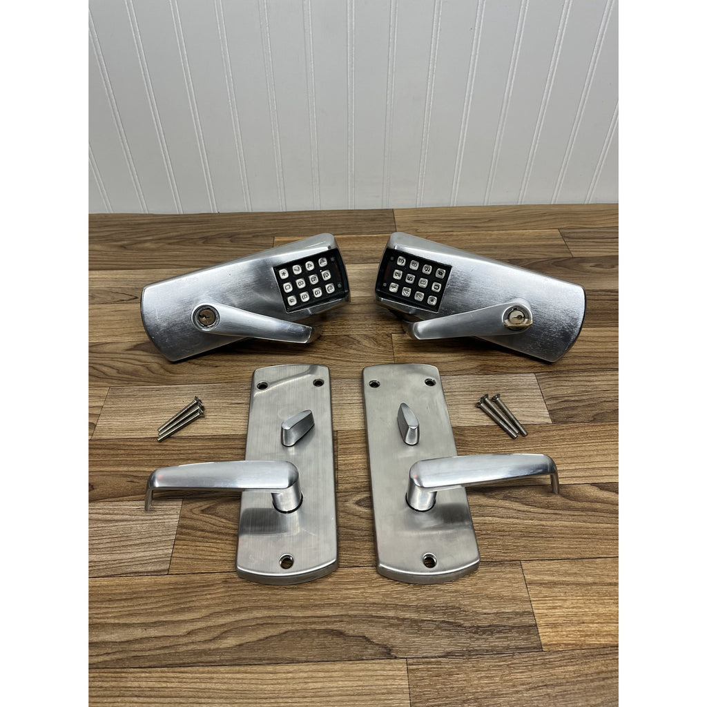 X2 Kaba E-Plex Electronic Pushbutton Locks ONE KEY Read Desc