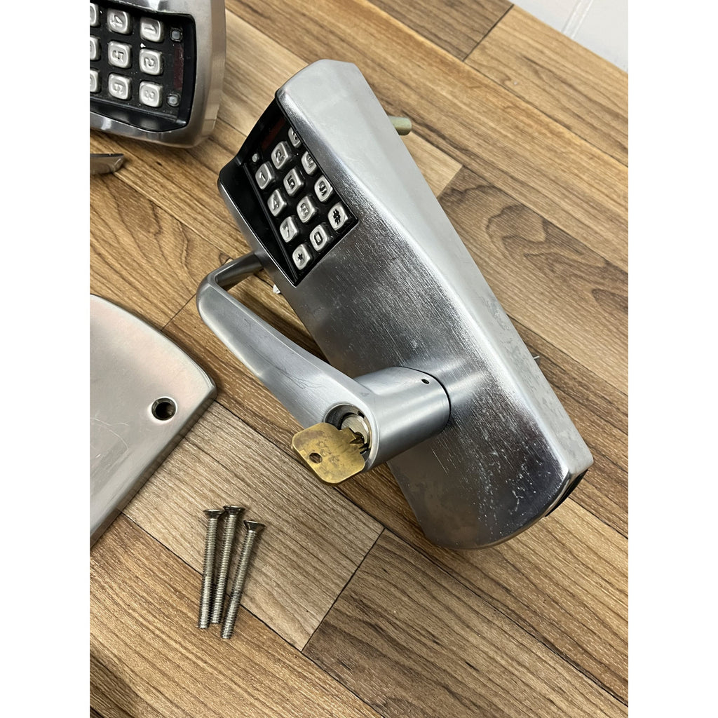 X2 Kaba E-Plex Electronic Pushbutton Locks ONE KEY Read Desc