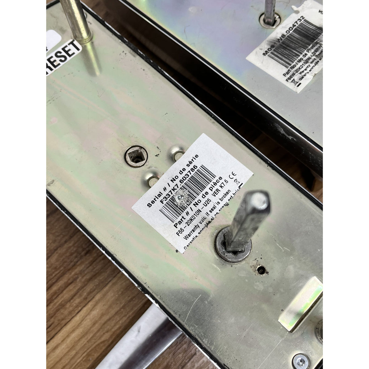 X2 Kaba E-Plex Electronic Pushbutton Locks ONE KEY Read Desc