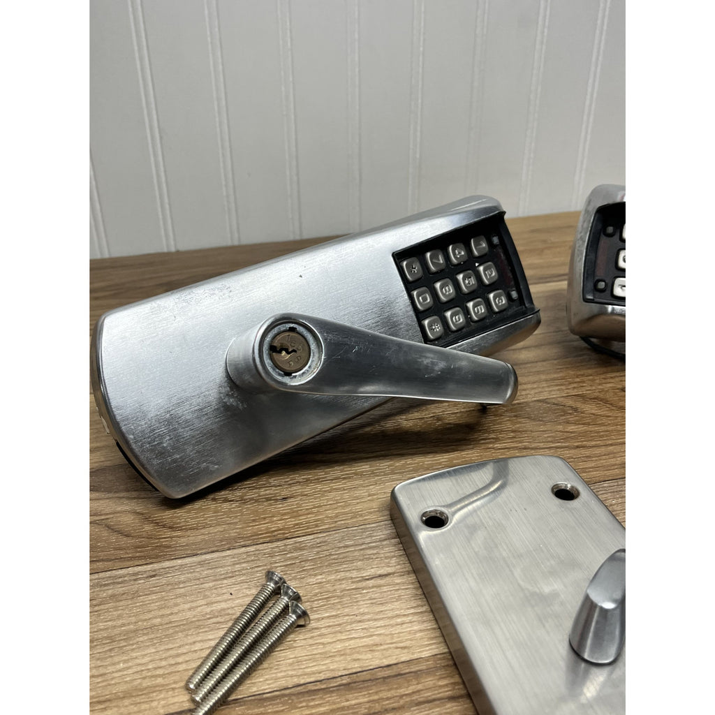 X2 Kaba E-Plex Electronic Pushbutton Locks ONE KEY Read Desc