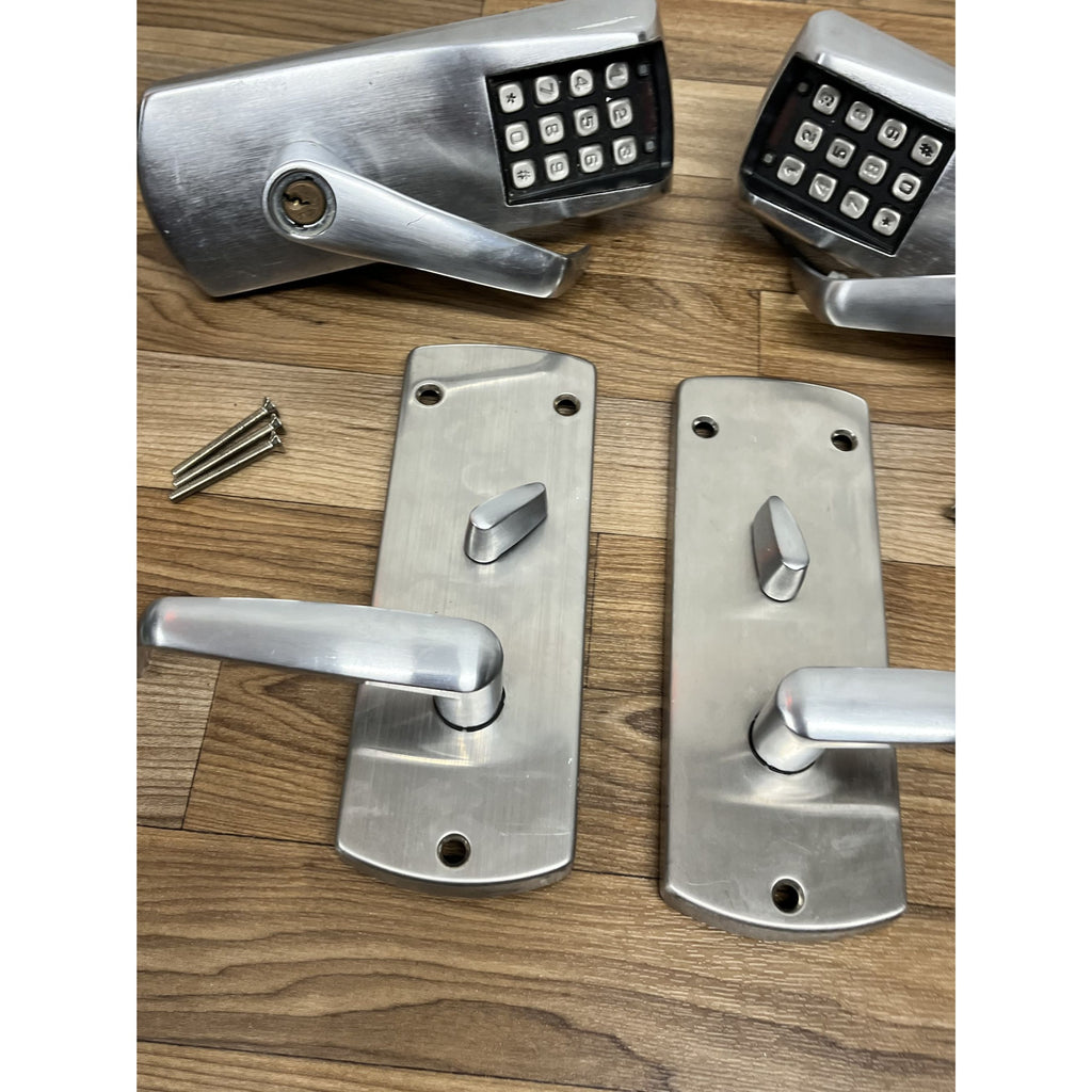 X2 Kaba E-Plex Electronic Pushbutton Locks ONE KEY Read Desc