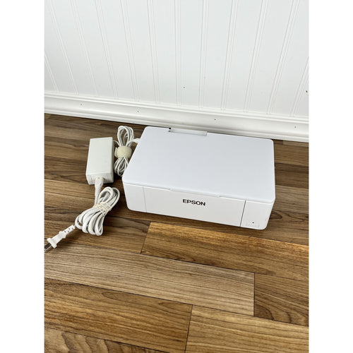 Epson PictureMate PM-400 White Personal Photo Lab UNTESTED NO INK AS IS!