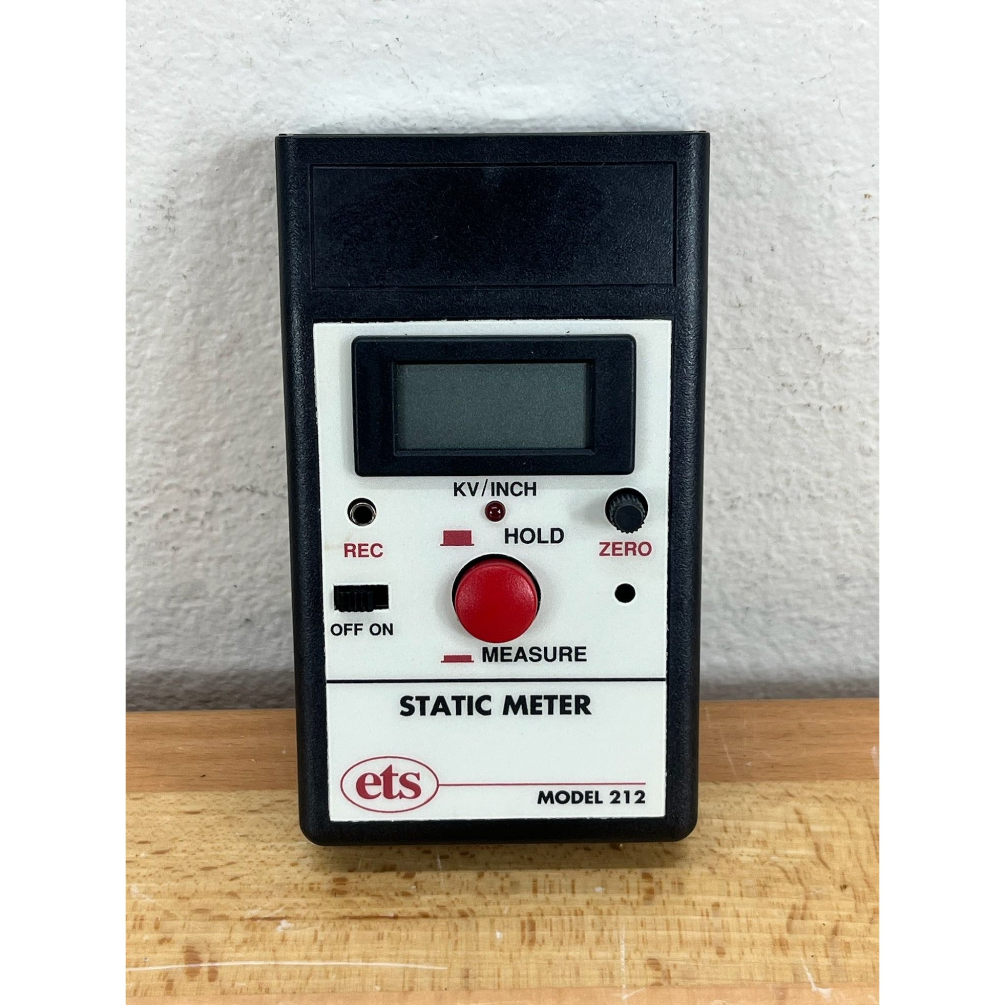 ETS Model 212 Static Meter In Case Electro Tech 212