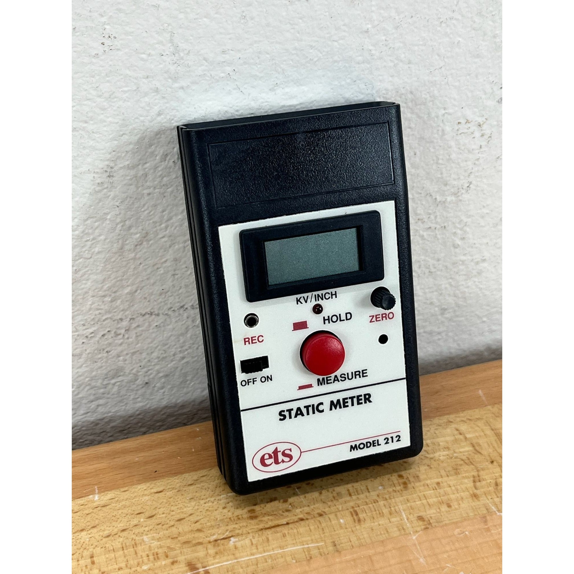 ETS Model 212 Static Meter In Case Electro Tech 212