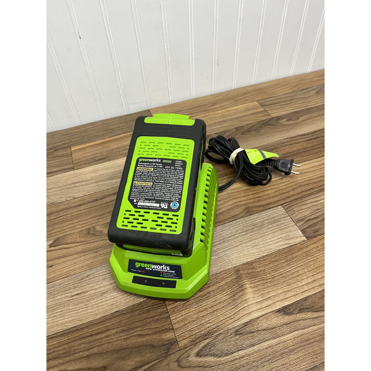2.0Ah For Greenworks 40V Lithium G-MAX Battery And Charger 29462