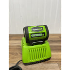 2.0Ah For Greenworks 40V Lithium G-MAX Battery And Charger 29462