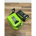 2.0Ah For Greenworks 40V Lithium G-MAX Battery And Charger 29462