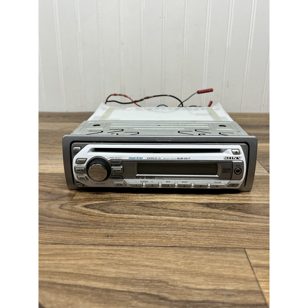 Sony CDX-M10 Marine Stereo CD Player Receiver Unit Vintage