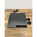 PARTS, AS IS - Sony Playstation 3 PS3 Slim 120GB CECH-3001B - CONSOLE, Cable