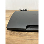 PARTS, AS IS - Sony Playstation 3 PS3 Slim 120GB CECH-3001B - CONSOLE, Cable