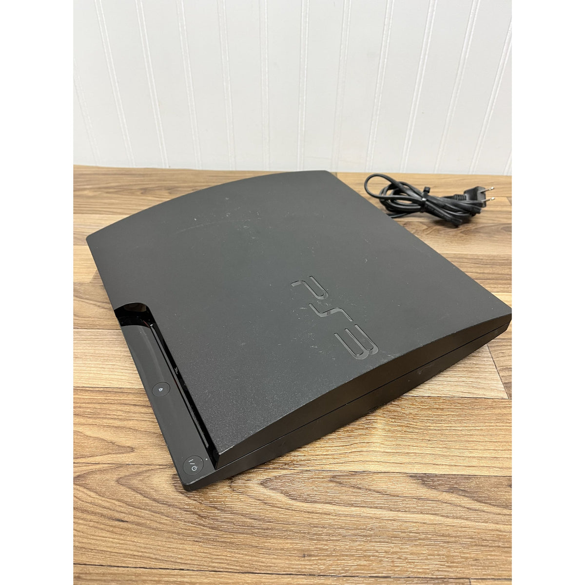 PARTS, AS IS - Sony Playstation 3 PS3 Slim 120GB CECH-3001B - CONSOLE, Cable