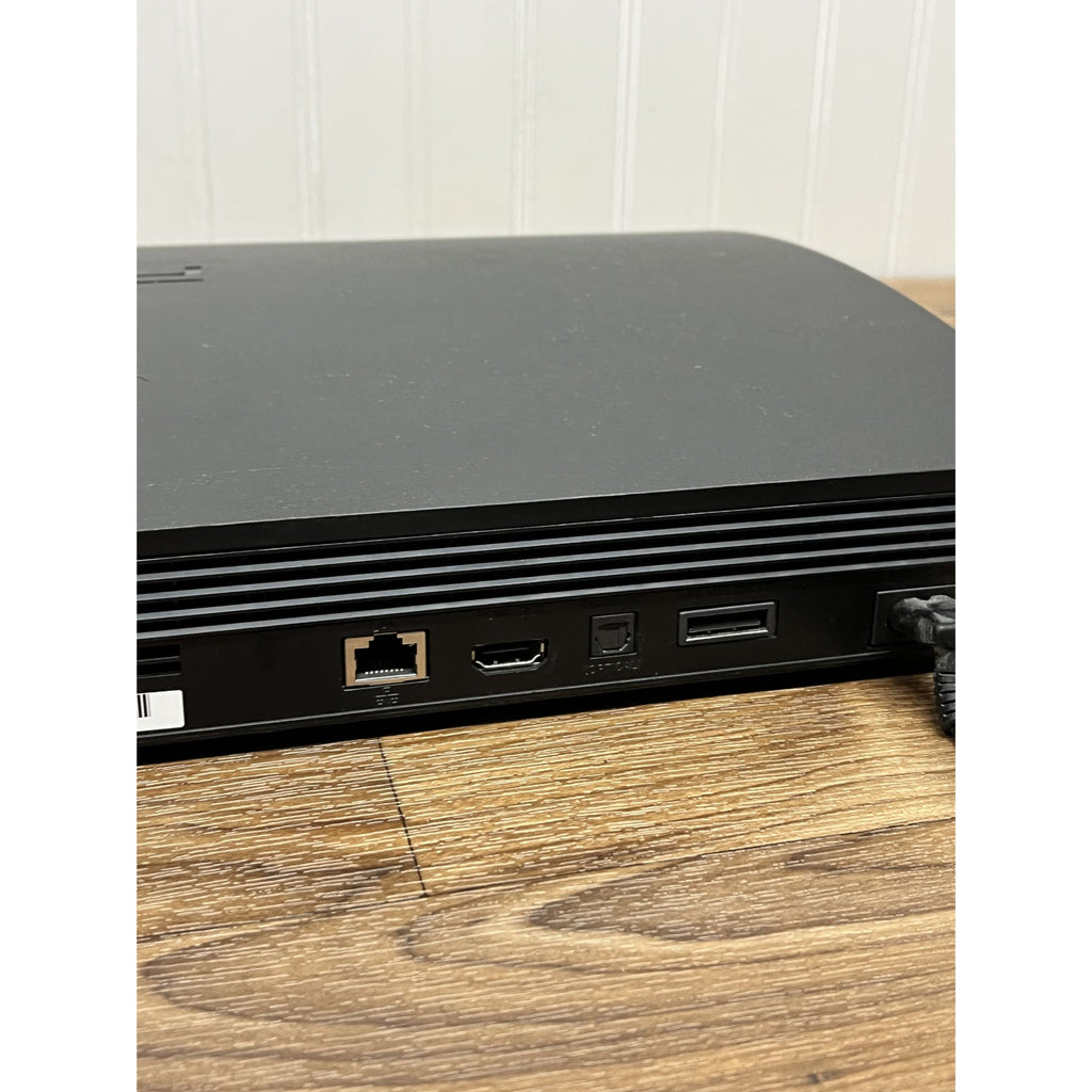 PARTS, AS IS - Sony Playstation 3 PS3 Slim 120GB CECH-3001B - CONSOLE, Cable