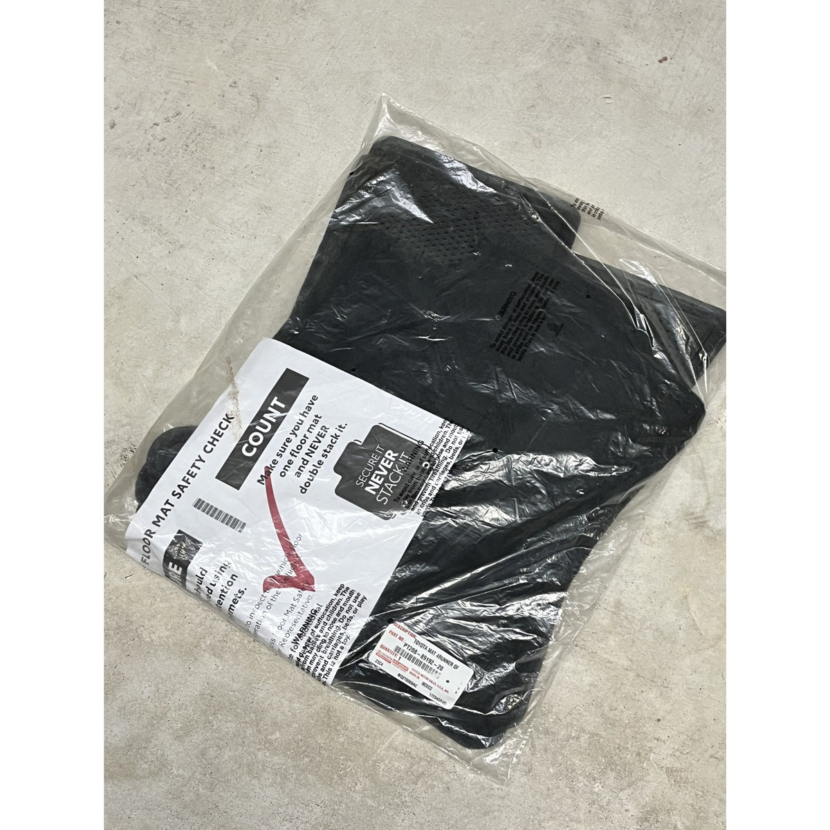 New Toyota 4runner TRD Off Road OEM Carpet Floor Mats Black PT208-89192-20