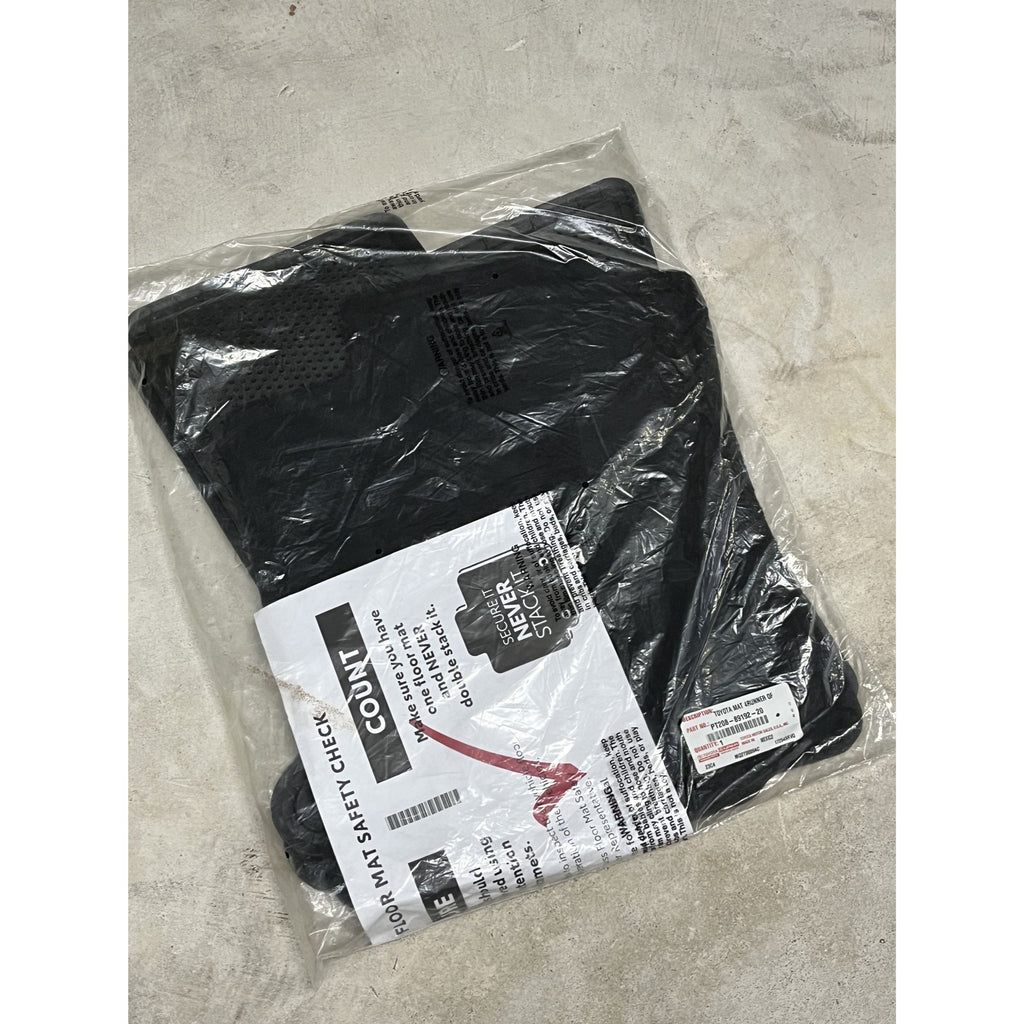 New Toyota 4runner TRD Off Road OEM Carpet Floor Mats Black PT208-89192-20