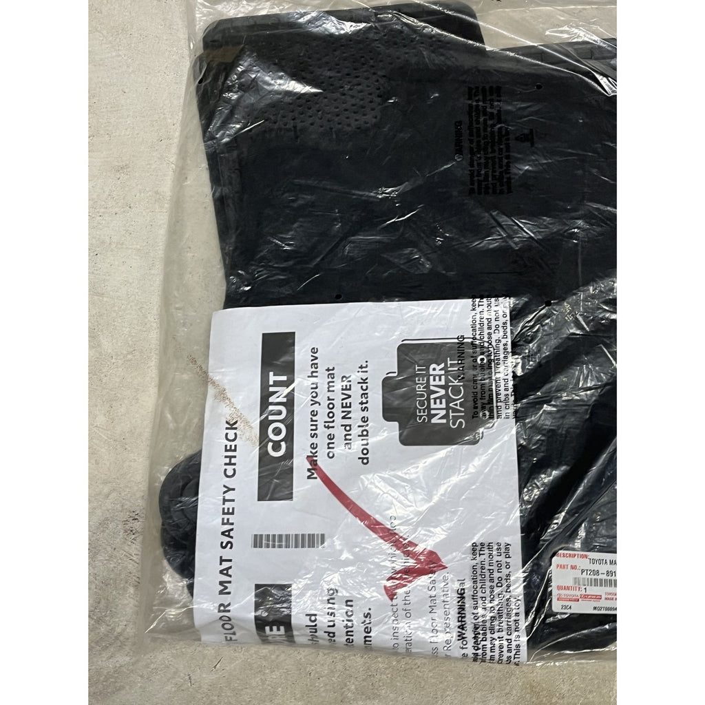 New Toyota 4runner TRD Off Road OEM Carpet Floor Mats Black PT208-89192-20