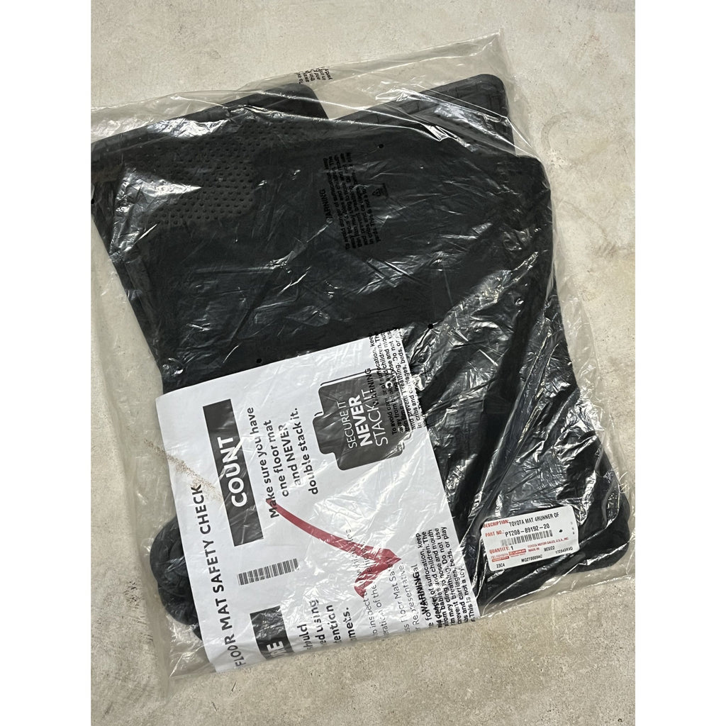 New Toyota 4runner TRD Off Road OEM Carpet Floor Mats Black PT208-89192-20