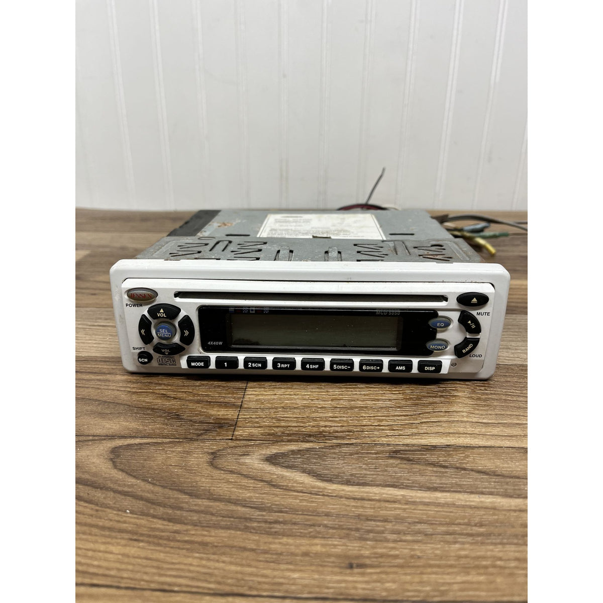 Jensen MCD5050 Marine Receiver with CD Player Aux Tested Works