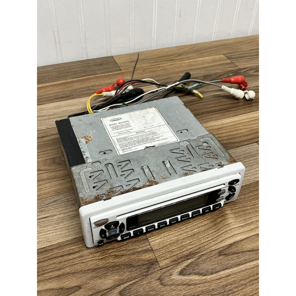 Jensen MCD5050 Marine Receiver with CD Player Aux Tested Works