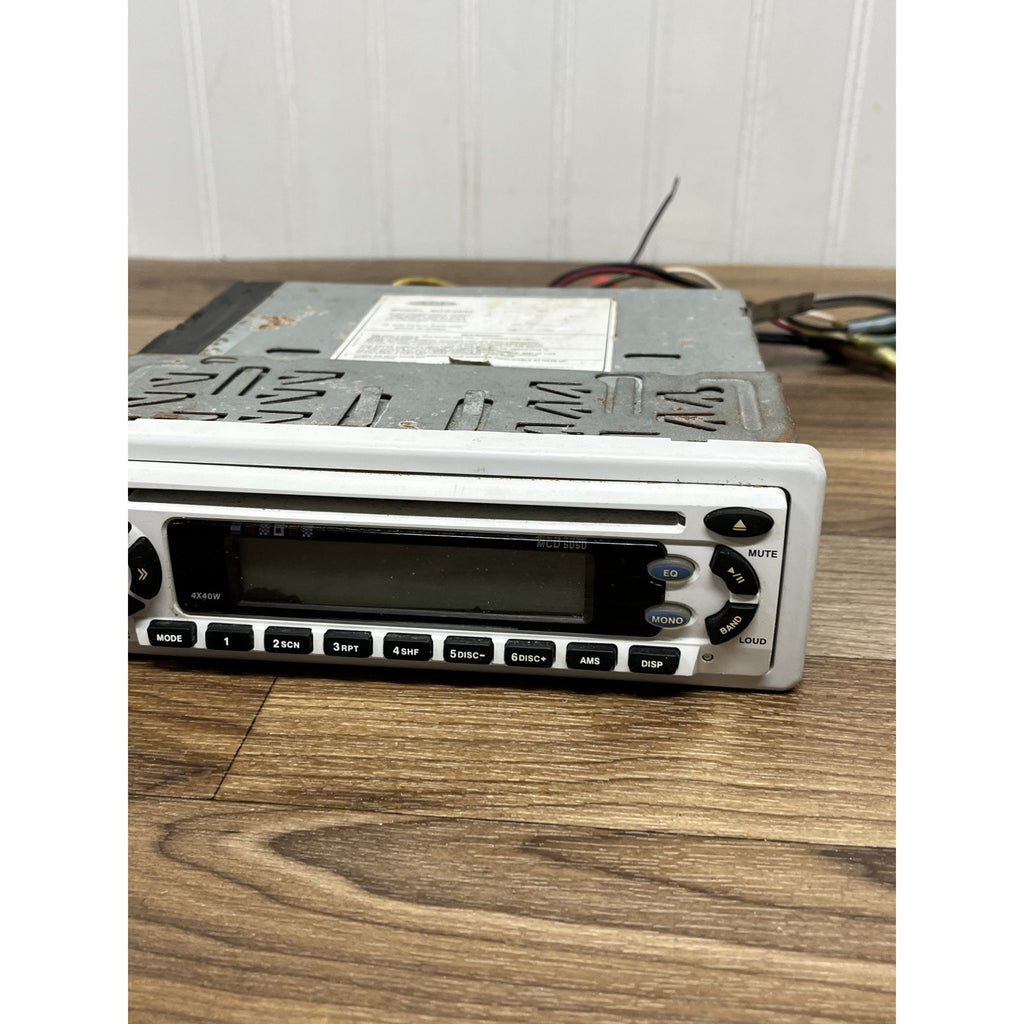 Jensen MCD5050 Marine Receiver with CD Player Aux Tested Works