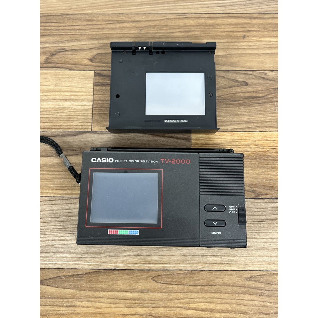 Casio TV-2000 Portable TV with Backlight BL-2000 Kit