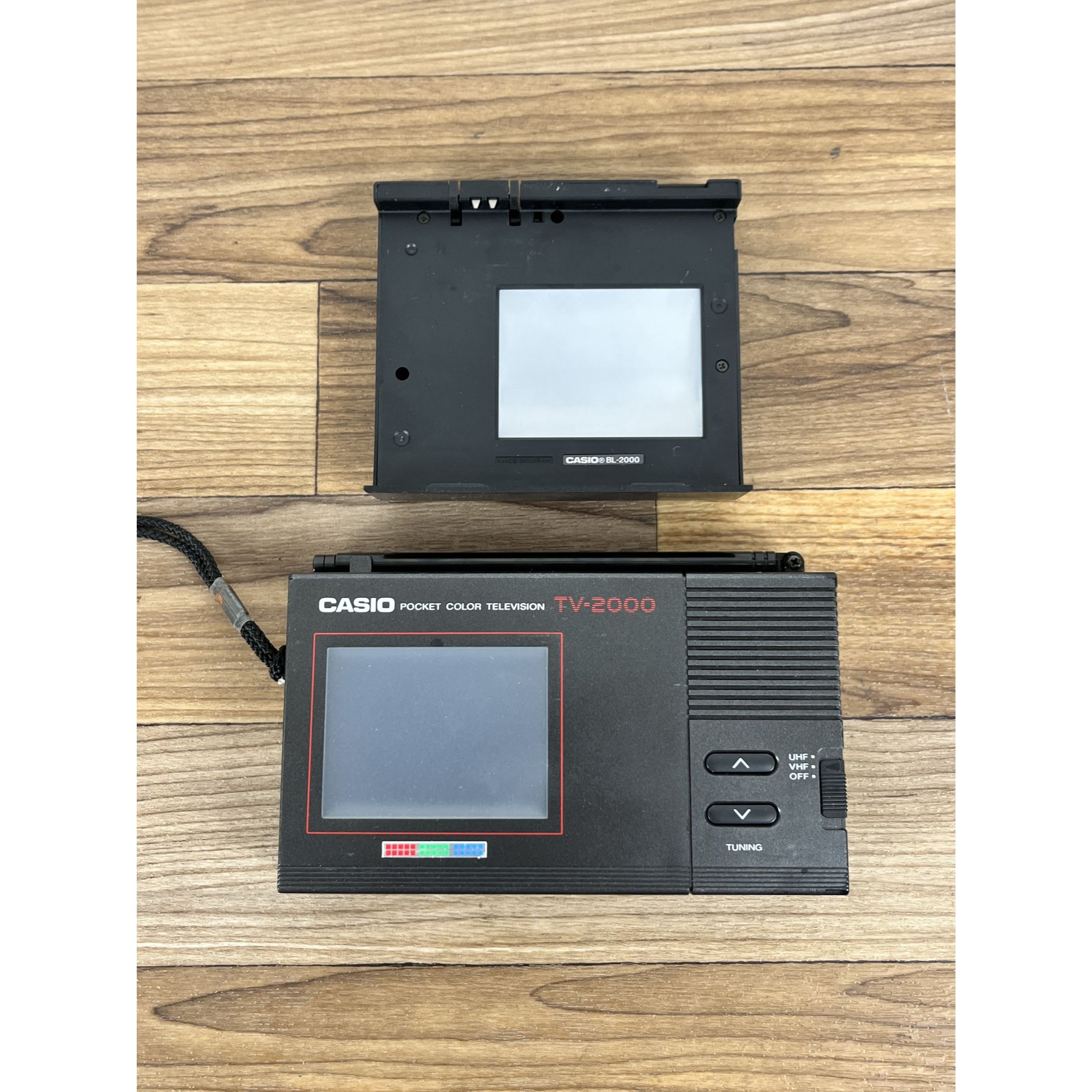 Casio TV-2000 Portable TV with Backlight BL-2000 Kit