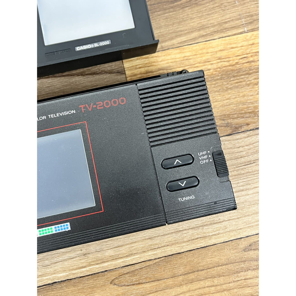 Casio TV-2000 Portable TV with Backlight BL-2000 Kit