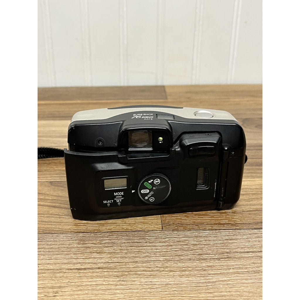 Canon Sure Shot 76 Zoom 38-76mm Point & Shoot Film Camera Silver READ DESC