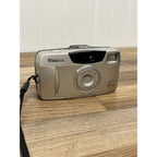 Canon Sure Shot 76 Zoom 38-76mm Point & Shoot Film Camera Silver READ DESC