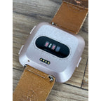 Fitbit Versa FB504 Smart Watch With Black Band - With Charger -