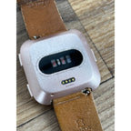Fitbit Versa FB504 Smart Watch With Black Band - With Charger -
