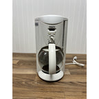 Krups Crystal Arome- Duo Filter - Coffee Maker - 10 Cup - White - 467 TESTED