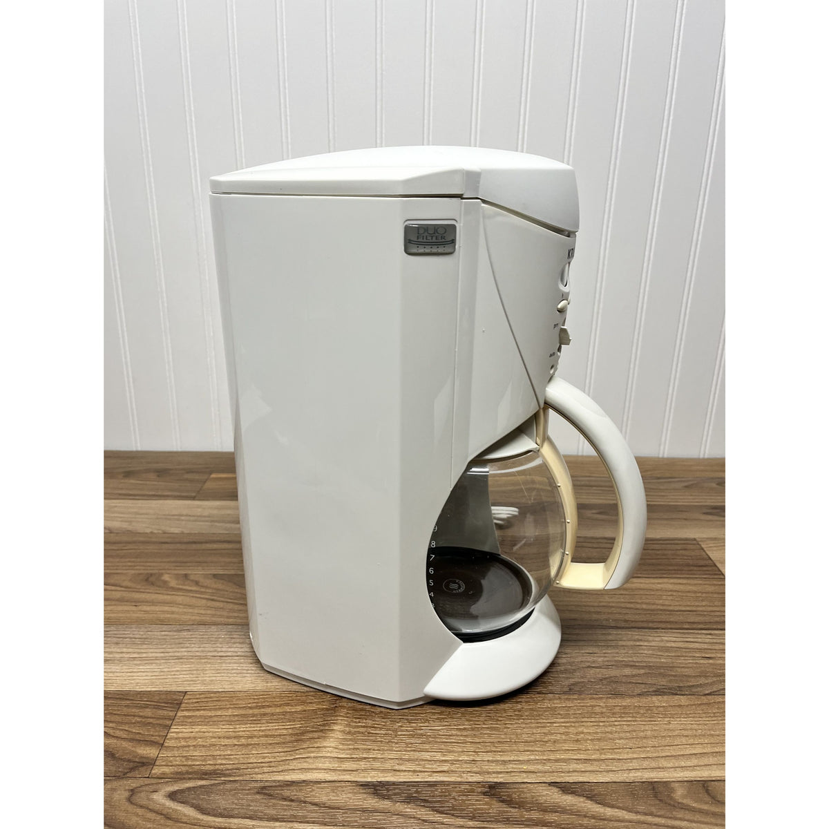 Krups Crystal Arome- Duo Filter - Coffee Maker - 10 Cup - White - 467 TESTED