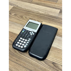 Texas Instruments TI-84 Plus Graphing Calculator Tested Working with Cover