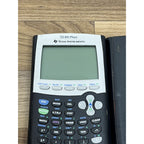 Texas Instruments TI-84 Plus Graphing Calculator Tested Working with Cover